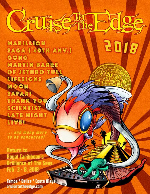 A life on the ocean waves - Cruise To The Edge 2018